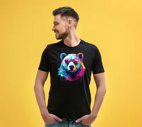 Impression DTF sur t-shirt