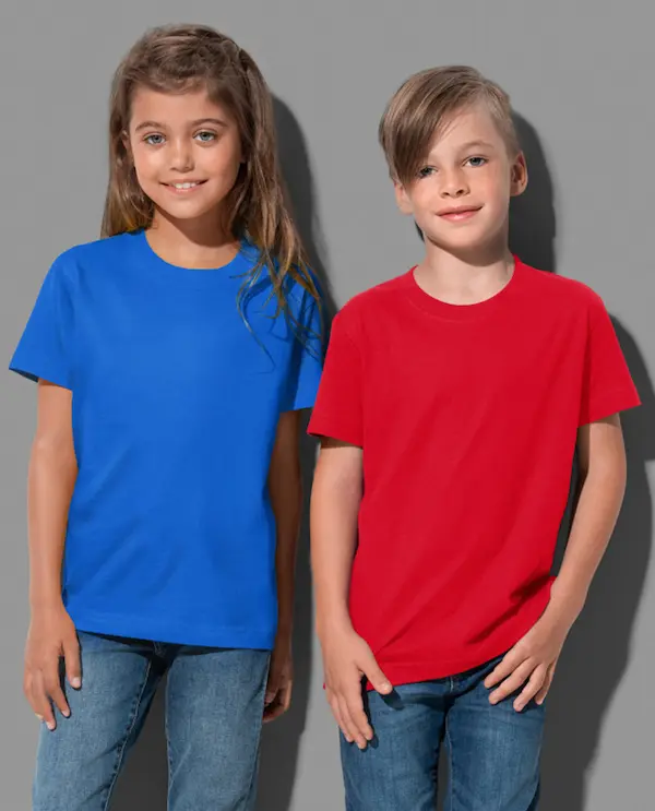 Tee-shirt col rond pour enfant personnalisable