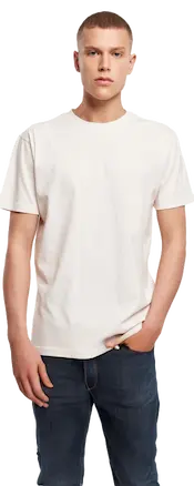 Tee-shirt col rond Coton doux et très confortable idéal pour la personnalisation.webp