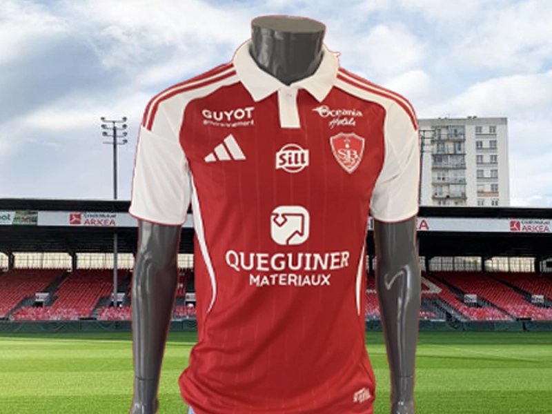 Flocage des maillots du stade brestois
