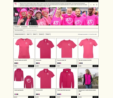 Boutique en ligne association la kemper ose