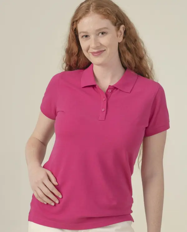 Polo femme en coton