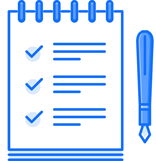 Icône checklist