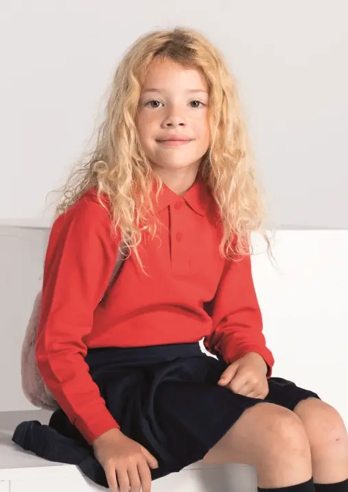 Polo enfant manches longues JHK